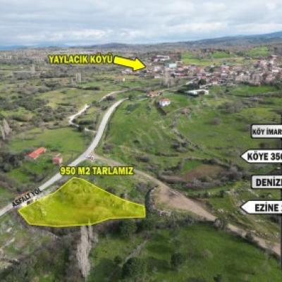 أرض للبيع برقم parcela 751 في قرية يايلاجيك في تشاناكالي إزينه